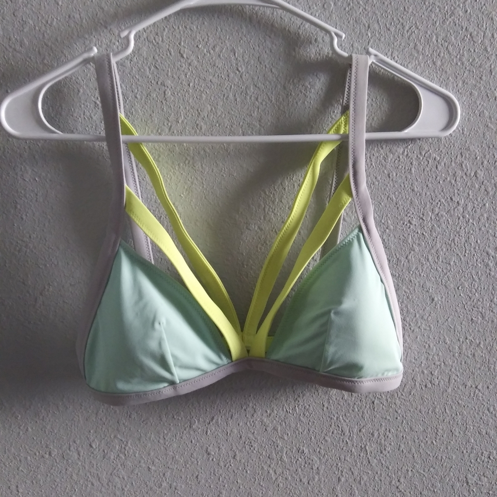 PINK bathing suit top